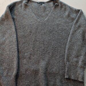 Grey sparkle INC sweater, size XL